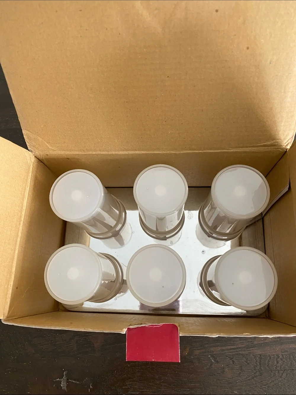 Williams Sonoma Vintage White Pop-Up Molds Set